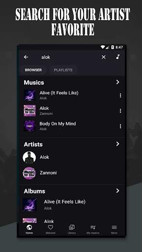 Fyzer Music Player mp3 screenshot 3