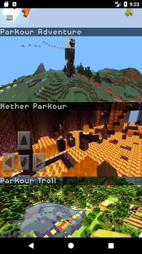 Parkour Maps for Minecraft PE screenshot 1