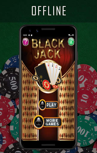 Blackjack 21 - Offline & Free screenshot 1