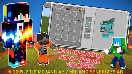 MOD: Wolf Armor MODS & ADDONS for MCPE screenshot 4