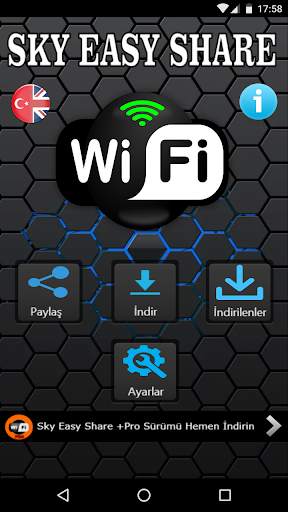 SkyEasySHARE – WiFi File Transfer screenshot 1
