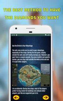 Guide For Free Fire : All tricks and diamants screenshot 3