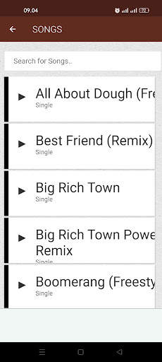 50 Cent Lyrics screenshot 3