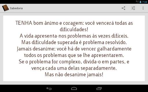 Sabedoria Free screenshot 7