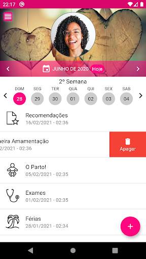 Diário de Gestação screenshot 1