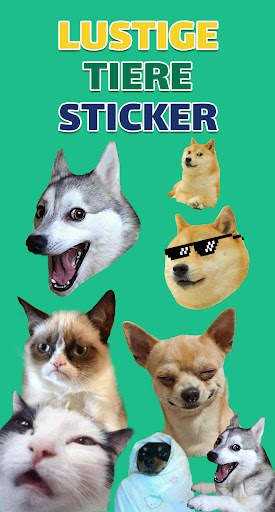 Tiere Sticker WASticker screenshot 1