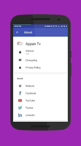 Appan TV screenshot 2