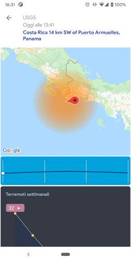 Magnitudo - Earthquakes of the world screenshot 4