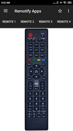 Remote Control For HISENSE TV screenshot 1