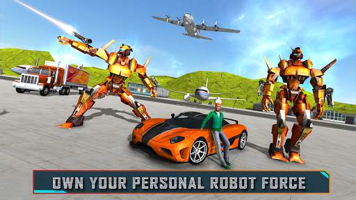 Car Robot Transforming Game स्क्रीनशॉट 10