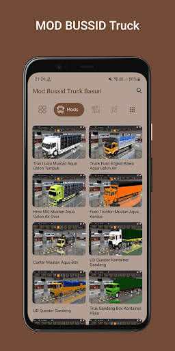 MOD Bussid Truck Basuri screenshot 1