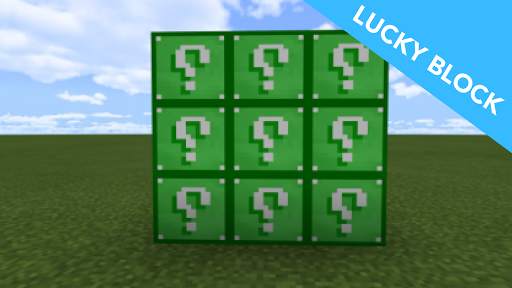 Lucky Block MOD for MCPE and Lucky Race Map screenshot 4