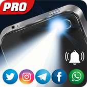 فلاش تنبيه الإتصال والرسائل on 9Apps