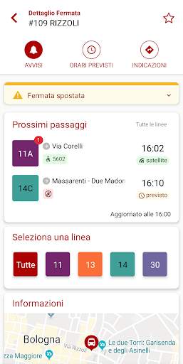 WeBus - Bus e treni a Bologna, Imola e Ferrara screenshot 1