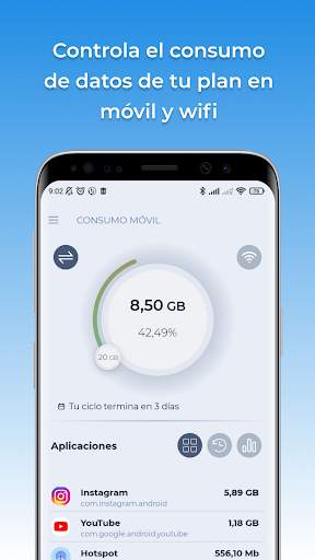 Control Consumo de Datos screenshot 1