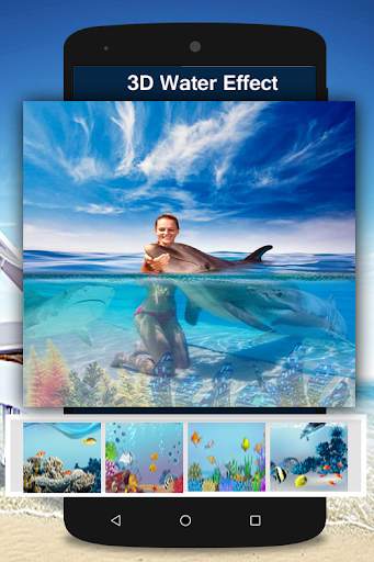 3D Water Effects : Aquarium Underwater Photo Frame screenshot 4