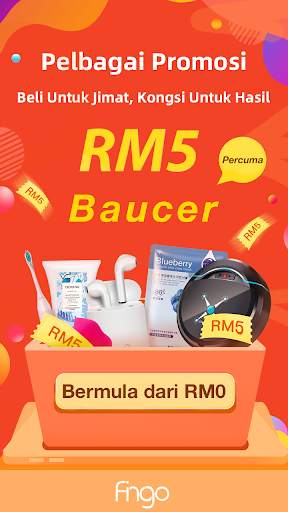 Fingo - Pusat Beli-belah Dalam Talian & Cashback screenshot 1