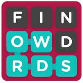 words crush word collect logo