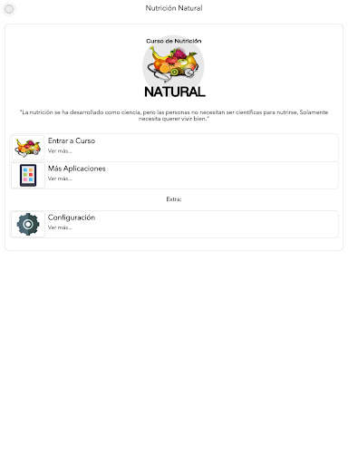 Curso de Nutrición Natural screenshot 7