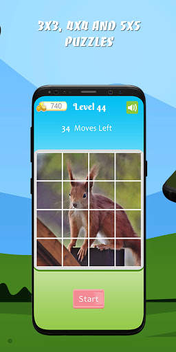 Super Simple Slide: 200 free tile sliding puzzles 3 تصوير الشاشة