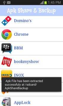 Apk Sender/Share/Backup Free screenshot 5