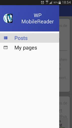 WP MobileReader screenshot 2