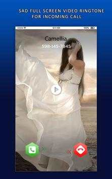 Sad Full Screen Video Ringtone For Incoming Call screenshot 1