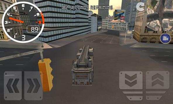 Fire Truck City Driving Sim screenshot 1