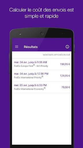 FedEx Mobile screenshot 3
