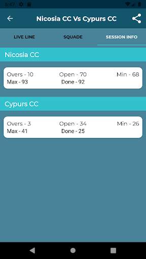 Cricket Score Live Line screenshot 7