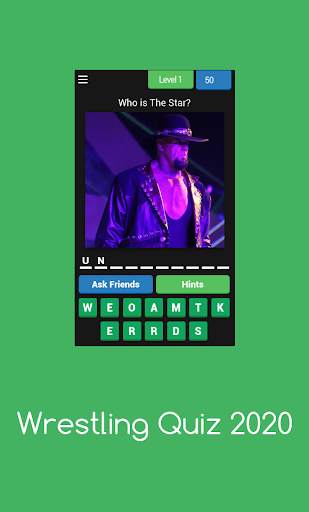 Wrestling Quiz- 2020 screenshot 1