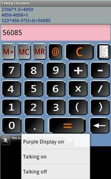 Talking Calculator screenshot 3