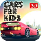 Cartoon Racing Game 3D Cars For Kids icon