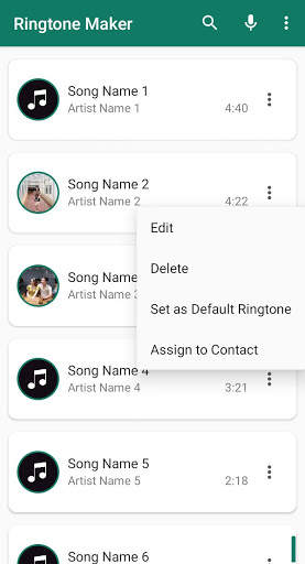 Ringtone Maker - MP3 Cutter screenshot 2