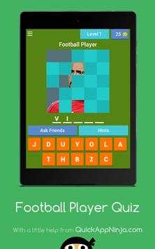 Football Player Quiz screenshot 13