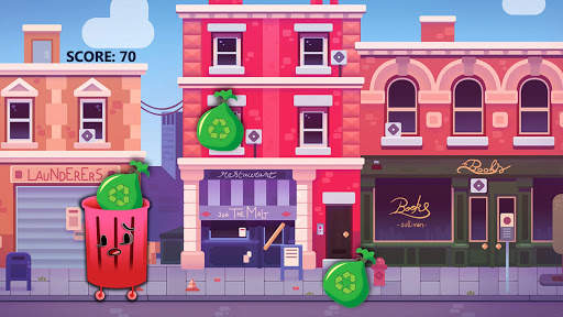 Touch game - Trash Throw screenshot 5