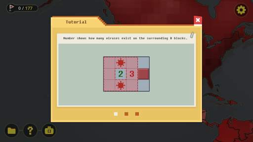 World of Virus (Minesweeper) screenshot 3