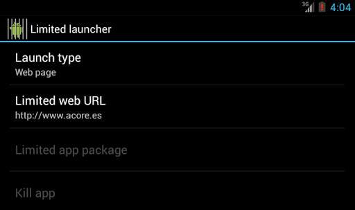 Limited Launcher screenshot 2