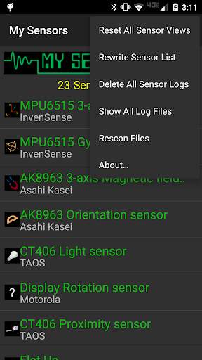 My Sensors screenshot 4