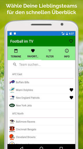 Football im TV live screenshot 3