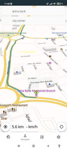 Doha Qatar Offline Map screenshot 2
