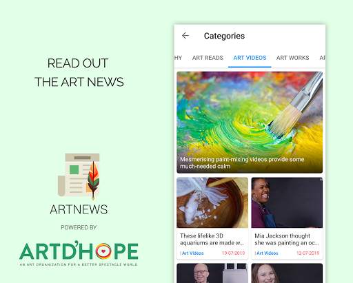 Art News By ArtDHope Foundation screenshot 1