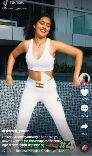 Now United SHIVANI TikTok  2021 screenshot 3