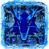 Ice Dragon Keyboard Theme 10001004