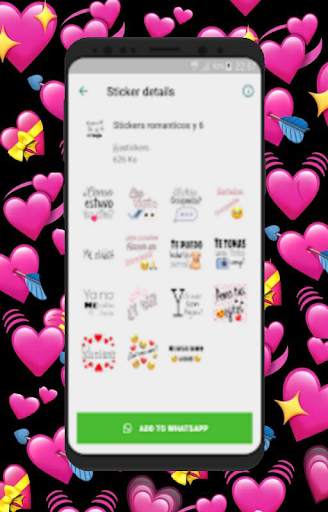 Stickers romanticos y frases de amor para WhatsApp screenshot 4