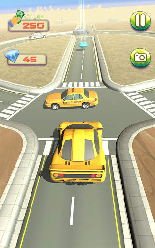 Traffic Roads Run - Jam Highway screenshot 1