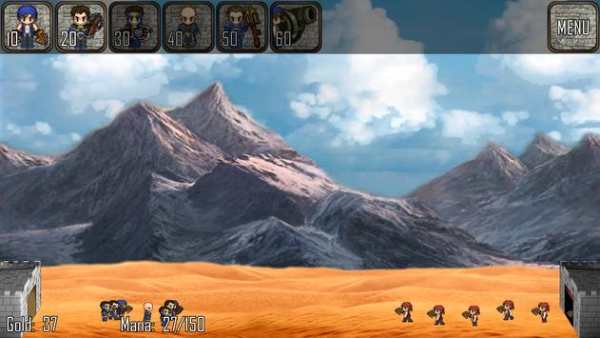 Castle Wars Free Android Game screenshot 2
