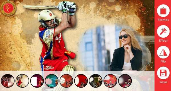 IPl Photo Editor 2019 for Bangalore Lovers,RCB screenshot 1