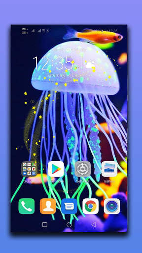 Sea Medusa Live Wallpaper screenshot 3