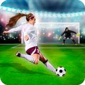 Tembak Tujuan - Sepak Bola Gadis logo